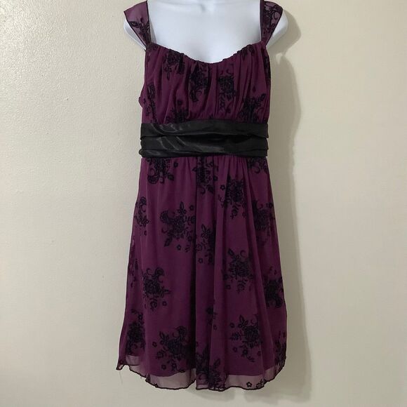 Vintage Y2K Purple Witchy Whimsigoth Fairy Grunge Romantic Babydoll Dress 2X - Picture 1 of 7